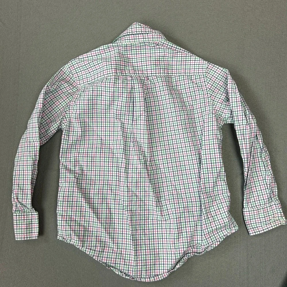 Ralph Lauren Shirts Lot Plaid Button Down & Polo Boys Size 4T Green Multi Color